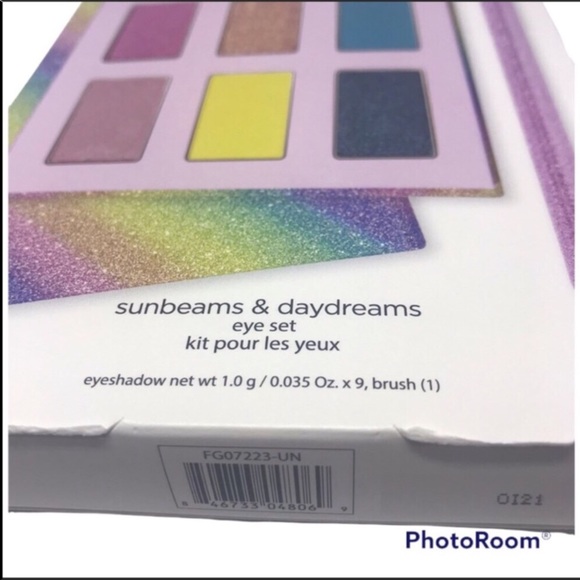 Tarte Sugar Rush Sunbeams & Daydreams Eye Set Palette & Brush Rainbow pride new - Picture 5 of 9